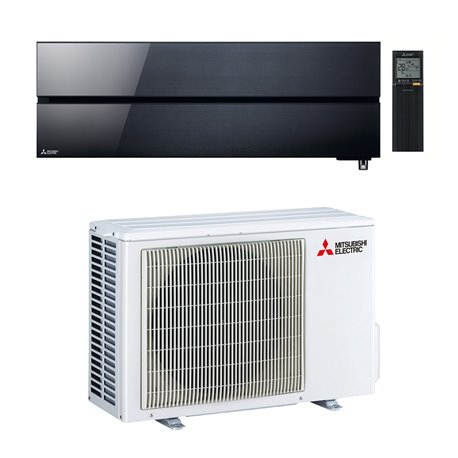 Climatiseur réversible mural Mitsubishi Design Premium+ MSZ-LN Noir 3.5kW