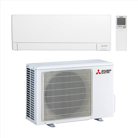 Climatiseur réversible mural Mitsubishi Compact MSZ-AY Blanc 4.2kW