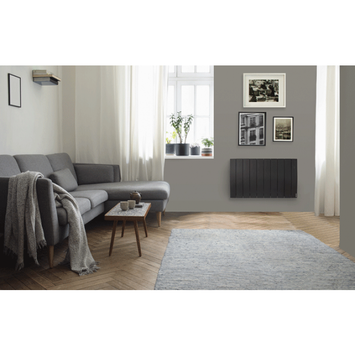 Radiateur Atlantic Galapagos neo connecté horizontal 1000 W gris