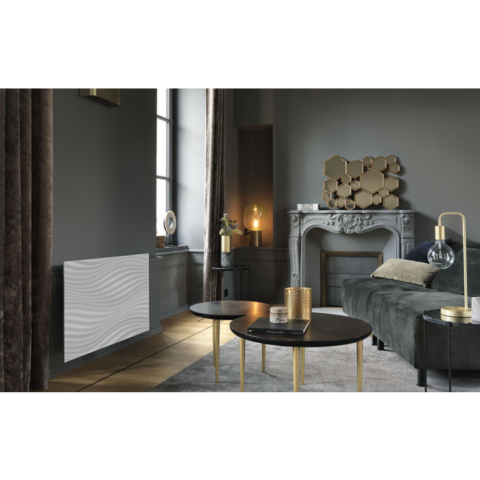 Radiateur Atlantic Irisium horizontal 1500 W blanc