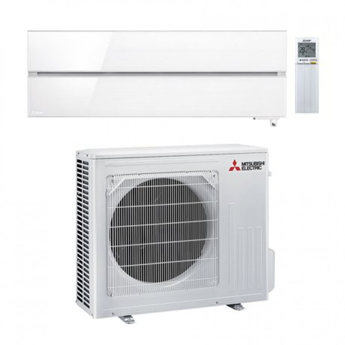 Climatiseur réversible mural Mitsubishi Design Premium MSZ-LN Blanc Perle 5kW