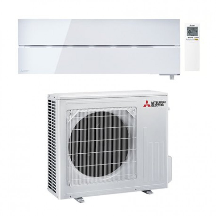 Climatiseur réversible mural Mitsubishi Design Premium MSZ-LN Blanc 5kW