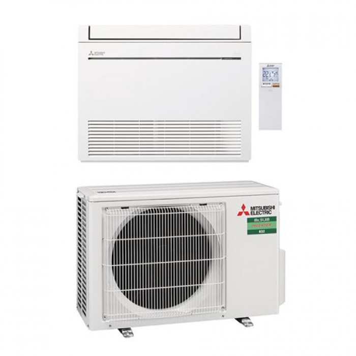 Climatiseur réversible Mitsubishi Console Design MFZ-KT Blanc 3.5kW