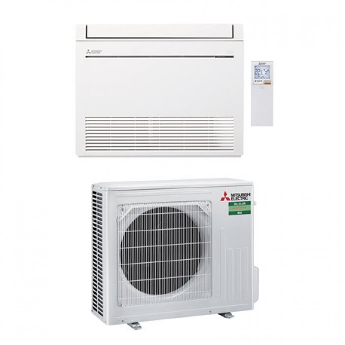 Climatiseur réversible Mitsubishi Console Design MFZ-KT Blanc 5kW