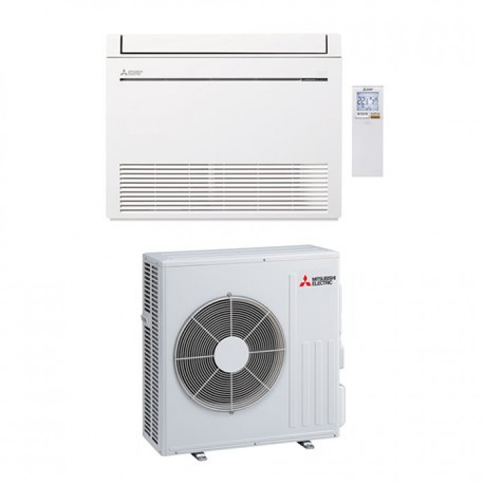 Climatiseur réversible Mitsubishi Console Design+ MFZ-KW Blanc 6kW