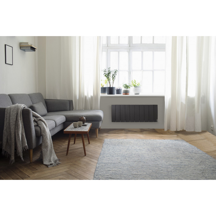 Radiateur Atlantic Galapagos neo connecté plinthe 1000 W gris