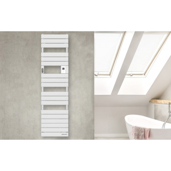 Sèche-serviettes Atlantic ADELIS Etroit 1750W Blanc carat