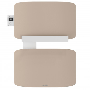 Sèche-serviettes Atlantic AMARALIS 430W Mât à gauche Beige