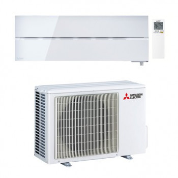 Climatiseur réversible mural Mitsubishi Design Premium MSZ-LN Blanc 2.5kW