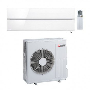 Climatiseur réversible mural Mitsubishi Design Premium MSZ-LN Blanc Perle 6kW