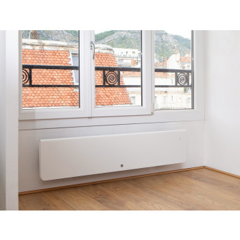 Radiateur Thermor Equateur 5 plinthe 1000 W mat blanc