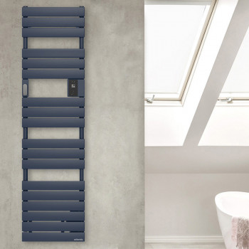 Sèche-serviettes Atlantic ADELIS Etroit 750W Bleu profond