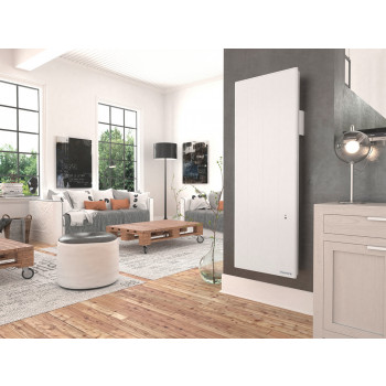 Radiateur Thermor Ovation 3 vertical 1500 W blanc