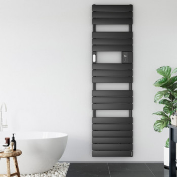 Sèche-serviettes Atlantic ADELIS Etroit 1750W Noir
