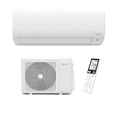 Climatiseur réversible mural Atlantic Murao Premium Blanc 2.6kW