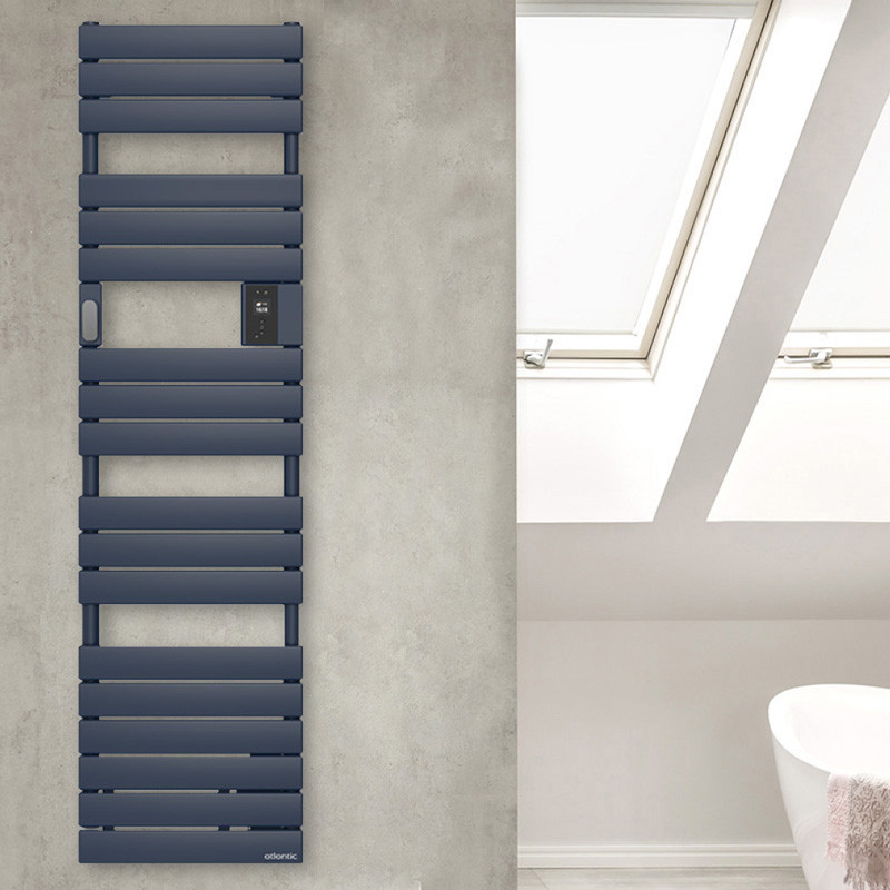 Sèche-serviettes Atlantic ADELIS Etroit 750W Bleu profond